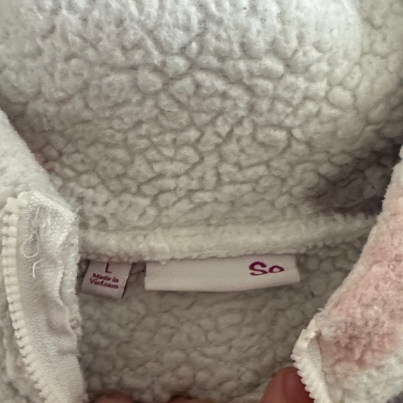 Cozy Cropped Patterned Fleece Pullover - Picture 3 of 4